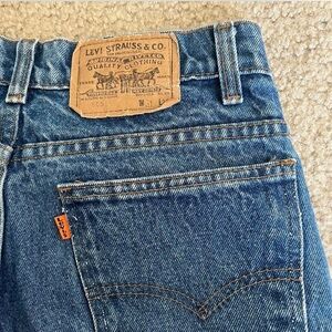 Vintage Levi’s 505 orange tab